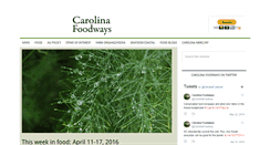 Desktop Screenshot of carolinafoodways.com